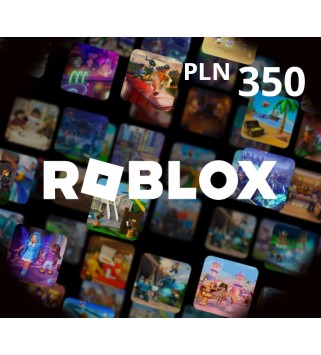 Roblox Game eCard PLN 350 PL Key 